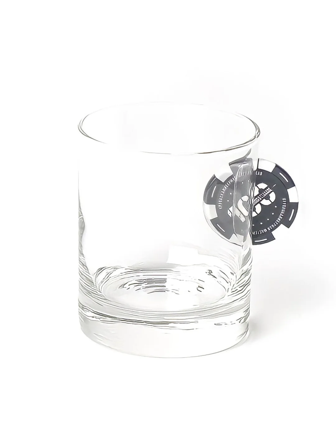 Черный набор "Whiskey Poker", в подарочном футляре, 2 х 300 мл