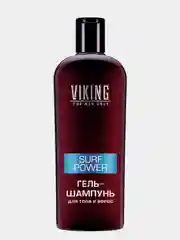 Мужской гель-шампунь для душа 2в1 "Viking" - Surf power, 300 мл