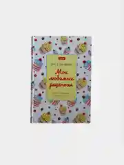Белый книга для записи рецептов