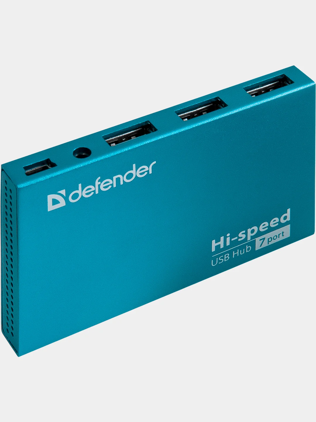 Универсальный USB разветвитель Defender Septima Slim USB2.0, 7портов,блок питания2A