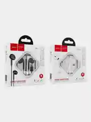 Белый наушнинки с микрофоном Hoco M1 Max (3.5mm/Type-C/Lightning)