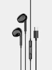 Белый наушнинки с микрофоном Hoco M1 Max (3.5mm/Type-C/Lightning)