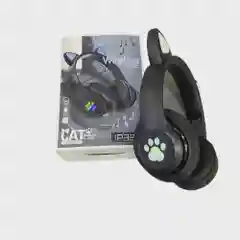 Беспроводные светящиеся наушники с ушками CAT EAR P33M