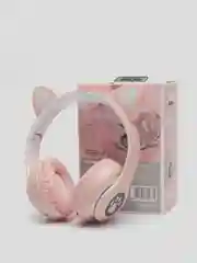 Беспроводные светящиеся наушники с ушками CAT EAR P33M