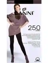 Колготки женские черные DANNI COTTON 250 Den