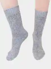 Серый женские зимние носки