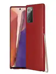 Красный чехол блестящий Samsung Galaxy Note 20, накладка c блёстками