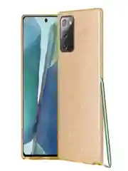 Золотой чехол блестящий Samsung Galaxy Note 20, накладка c блёстками
