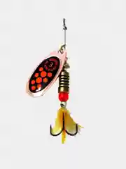 Красный блесна Mepps "Black Fury Mouche"