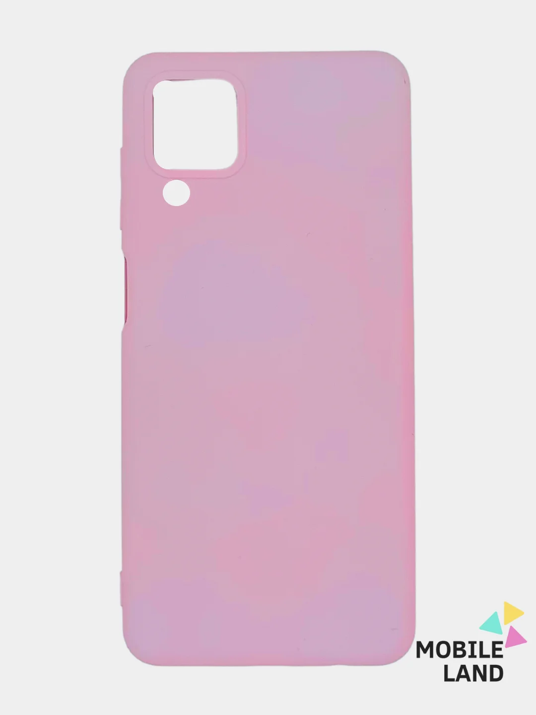 Красный чехол Silicone Cover для Samsung Galaxy A12 / M12 силиконовый