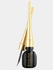 Водостойкая подводка для глаз Eveline Celebrities Eyeliner, черный, 3 мл