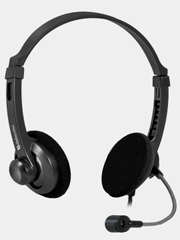 Наушники Defender Aura 104 черный, кабель 1,8 м