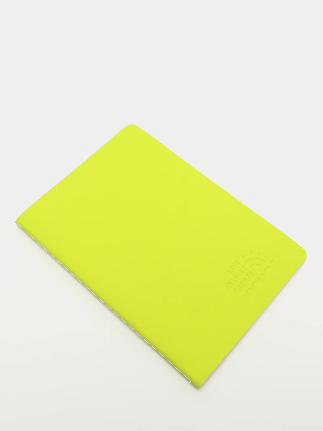 Тетрадь A5 48л, сшивка, клетка, кожзам SoftTouch, салатовый, BRAUBERG RAINBOW, 403878