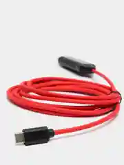 Красный type-с на HDMI кабель переходник / для ноутбука / адаптер / кабель USB 3.1 TYPE-C к HDMI
