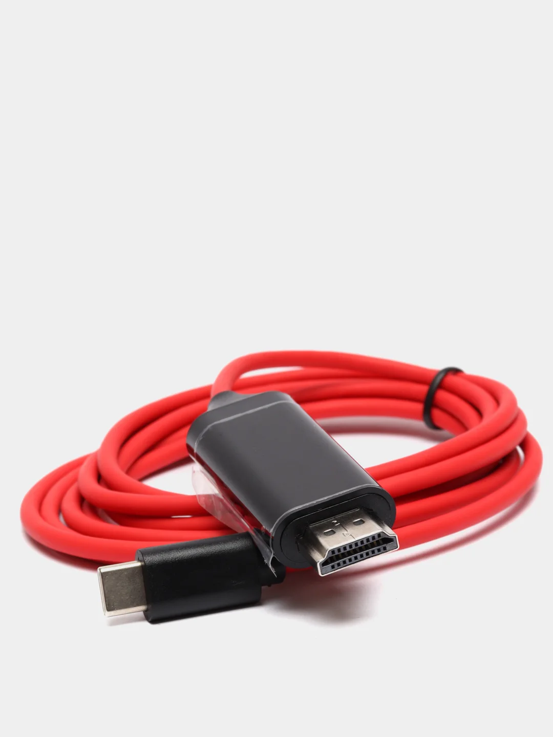 Красный type-с на HDMI кабель переходник / для ноутбука / адаптер / кабель USB 3.1 TYPE-C к HDMI