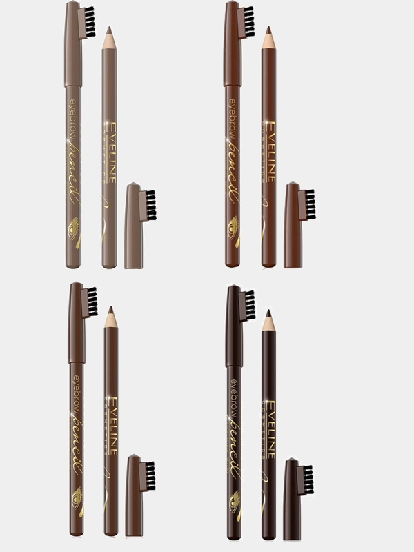 Карандаш для бровей Eveline Cosmetics Eyebrow pencils, 4 оттенка 4г