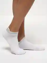 Женские короткие носки, с запятником