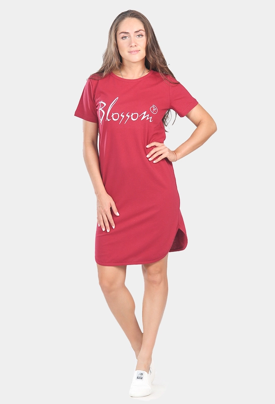 Туника Blossom КТ1334П3 бордовая, KLERY
