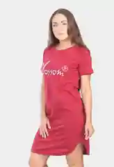 Туника Blossom КТ1334П3 бордовая, KLERY