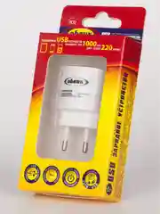 Зарядное устройство Облик 802, 1 USB / 1000mA / 220V
