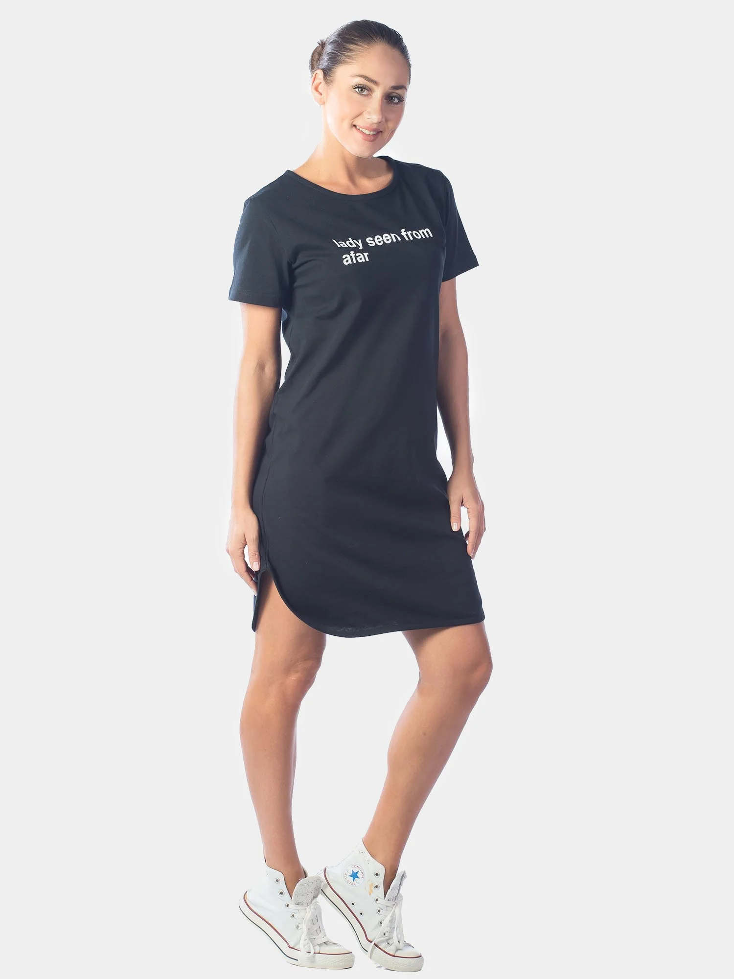 Туника Lady seen from a far КТ1334П6 черная. KLERY
