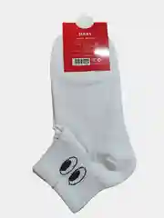 Белый носки женские укороченные,Глаза