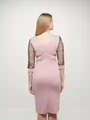 Розовый женское платье "Carolina"