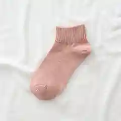 Розовый носки короткие