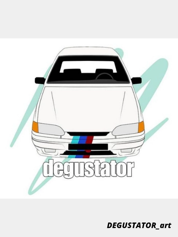 Фирменный стикер Degustator Art "ВАЗ-2114" купить по цене 59 ₽ в ...