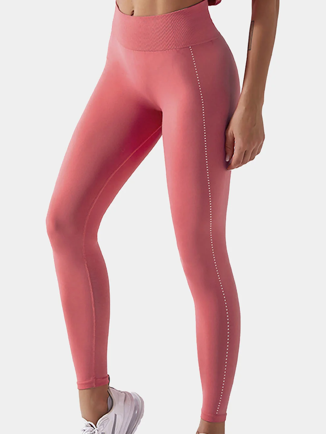 Коралловый легинсы спортивные