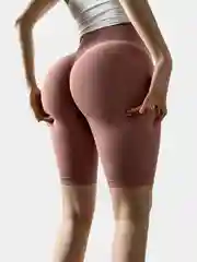Коралловый велосипедки спортивные пуш ап