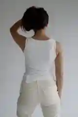 Черный топ женский, спортивный