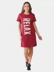 Туника RELAX КТ1214 бордовая, KLERY
