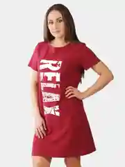Туника RELAX КТ1214 бордовая, KLERY