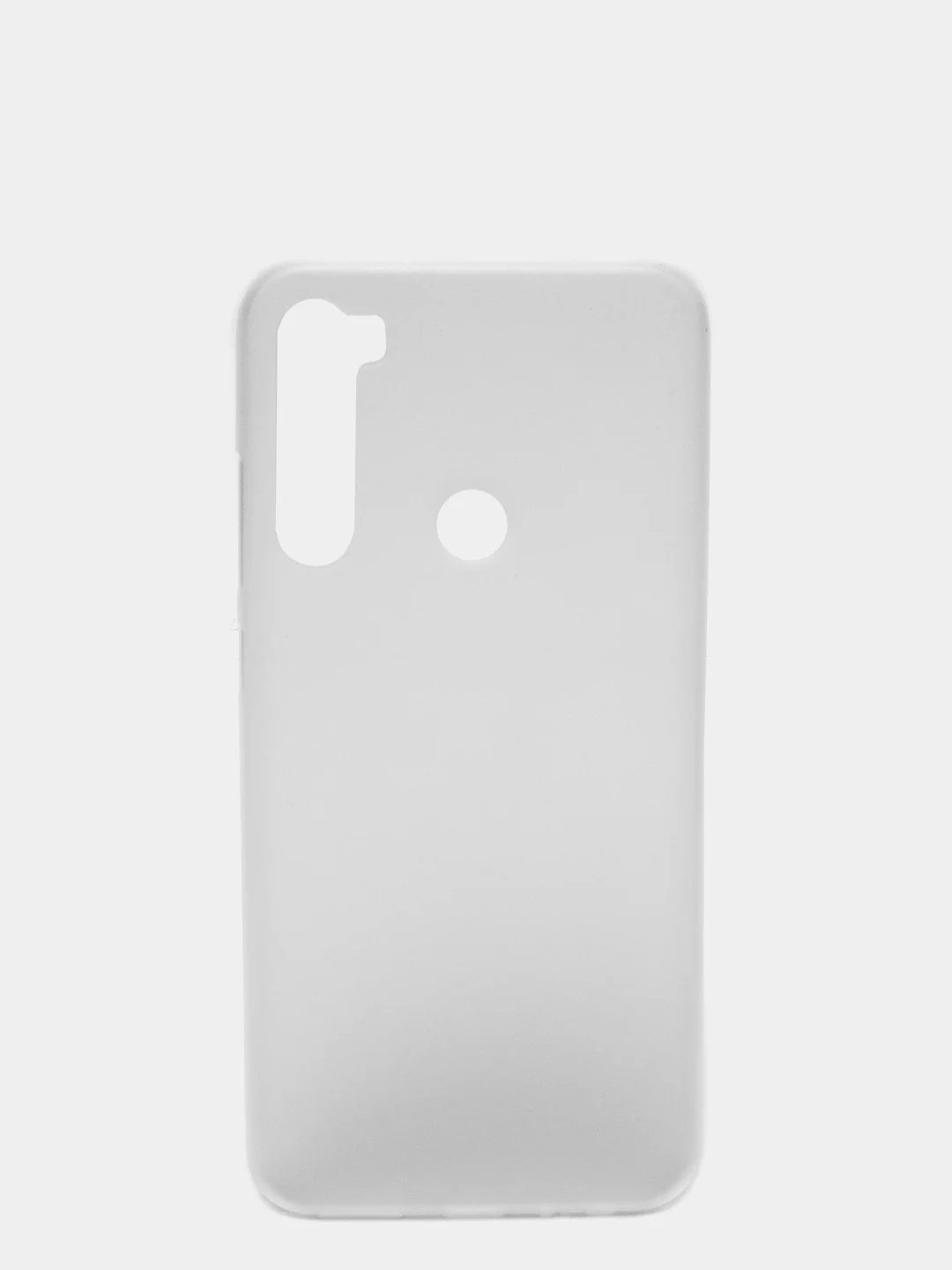 Белый пластиковый чехол для Xiaomi Redmi Note 8