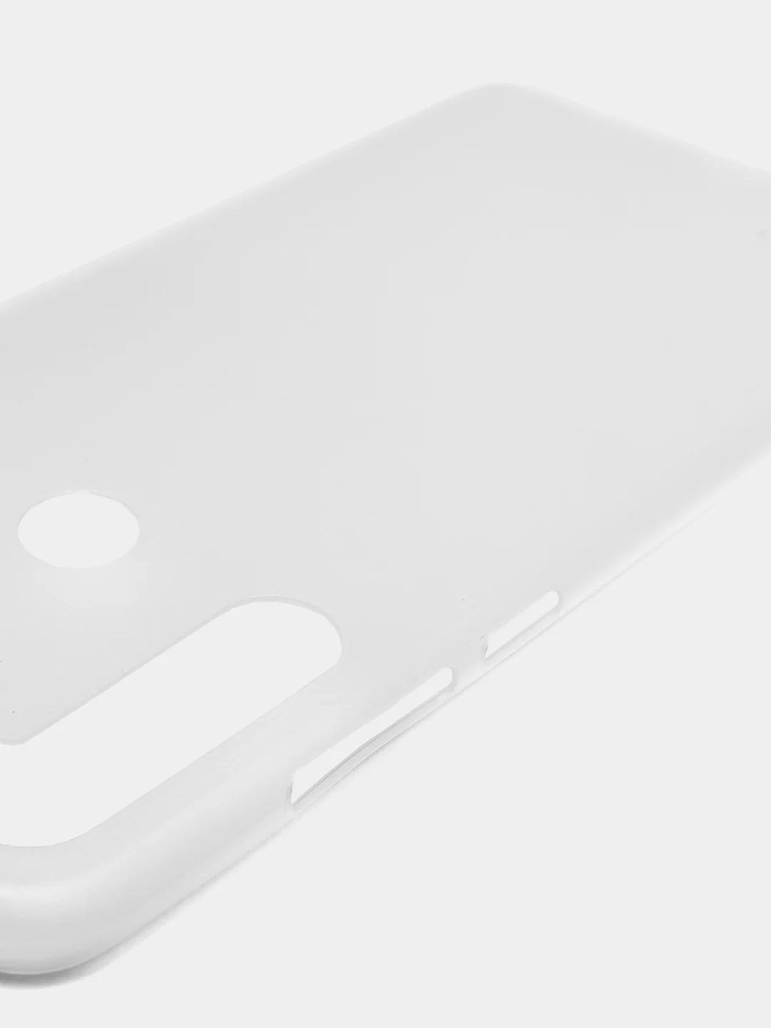 Белый пластиковый чехол для Xiaomi Redmi Note 8
