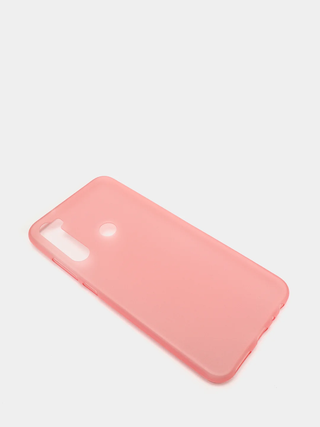 Розовый пластиковый чехол для Xiaomi Redmi Note 8