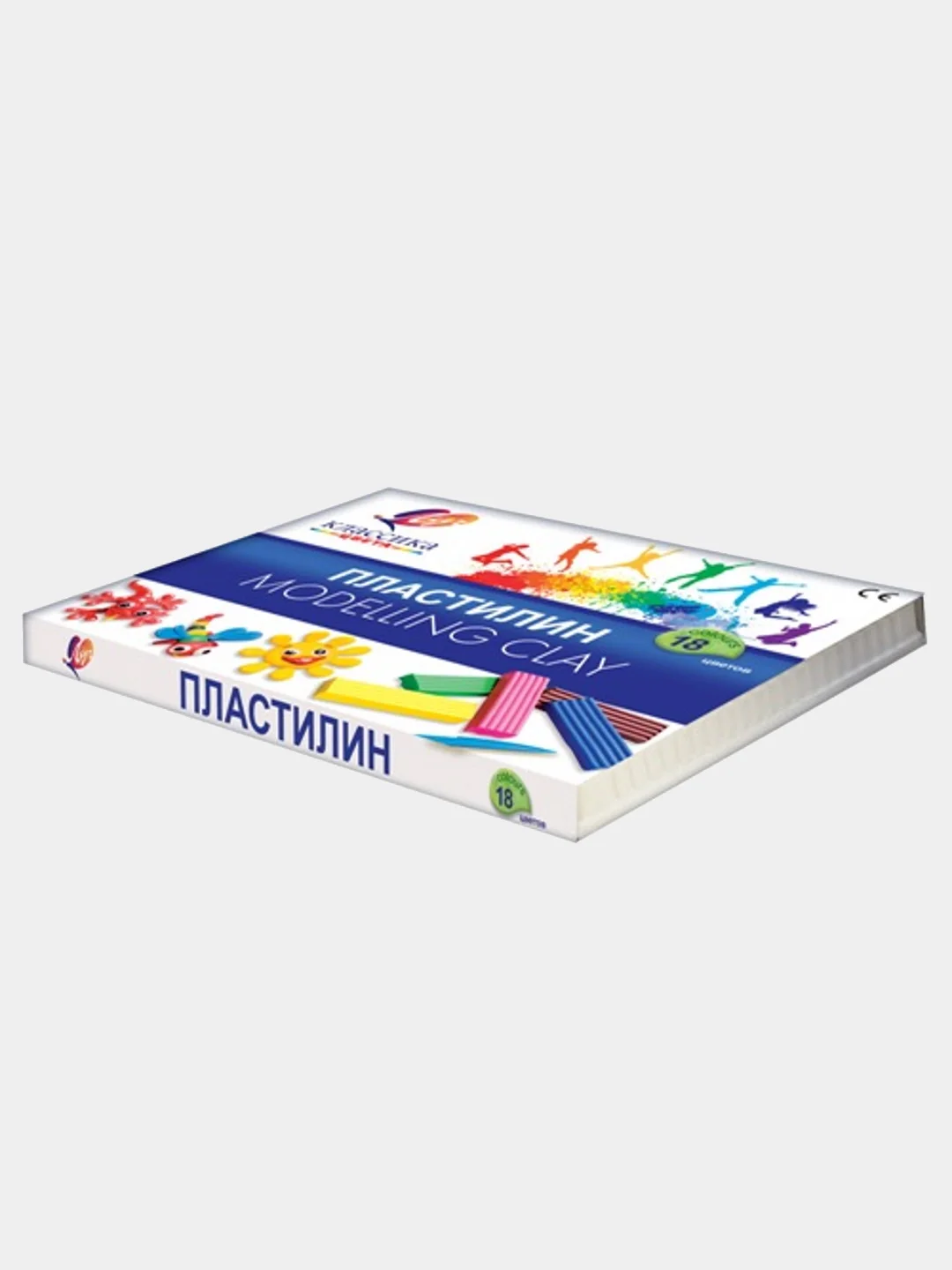 Пластилин классический ЛУЧ "Классика", 18 цветов по 20 грамм