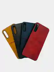 Чехол из эко кожи с карманом на Huawei Honor Y5 8S Y5P 9S Y6 8A Y6P Plus 9A Y7 9X Pro Y9S