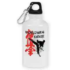 Бутылка с карабином CoolPodarok "Kyokushinkai karate"