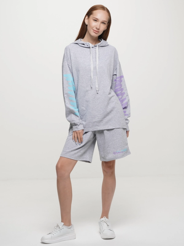 Костюм Зигзаги ФК1461П1 серый меланж, KLERY