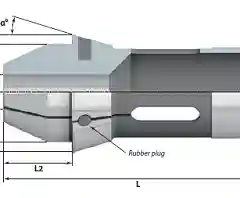 Цанга противошпинделя d-4 мм 145E.TAP.EG.R0400 (FATPOL)