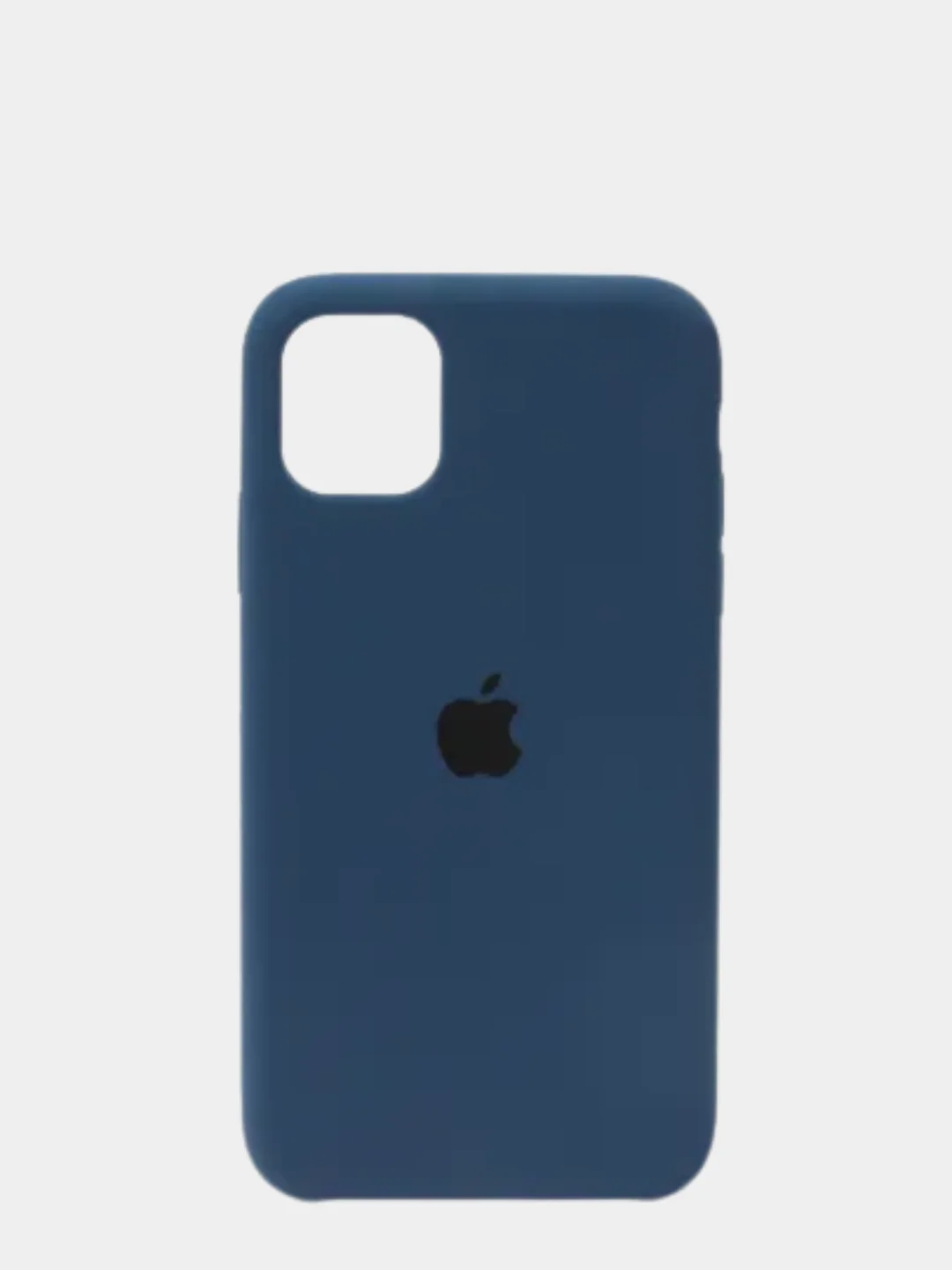 Темно-синий чехол Silicone Case для Apple iPhone 13