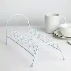 Белый подставка для крышек