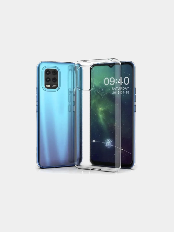 Чехол для Xiaomi Mi 10 Lite TPU, 1 мм, прозрачный