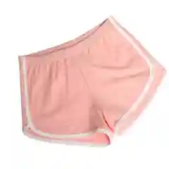 Розовый женские повседневные шорты