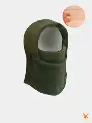 Зеленый балаклава флисовая, подшлемник