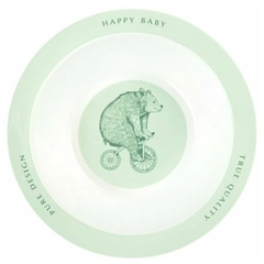 Глубокая тарелка для кормления с антискользящим дном, 15016 Happy Baby