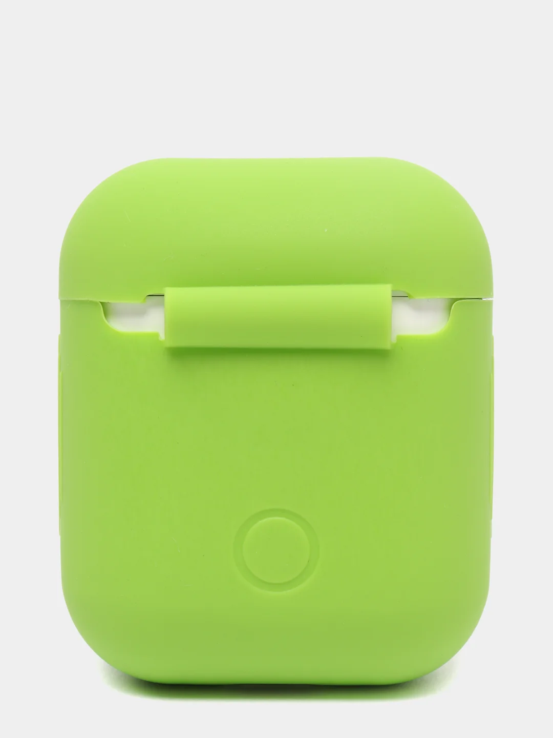 Зеленый чехол для Apple AirPods, силиконовый