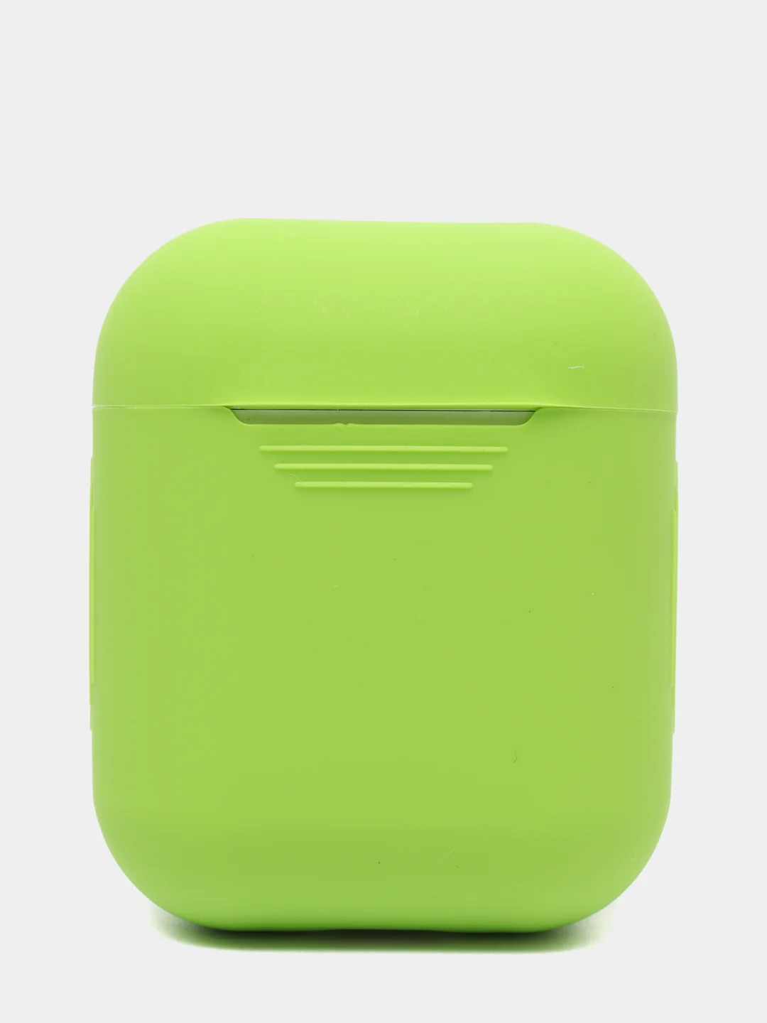 Зеленый чехол для Apple AirPods, силиконовый